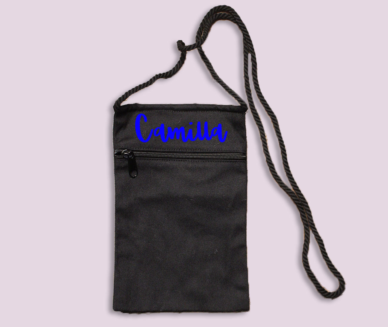 Custom Name Canvas Purse