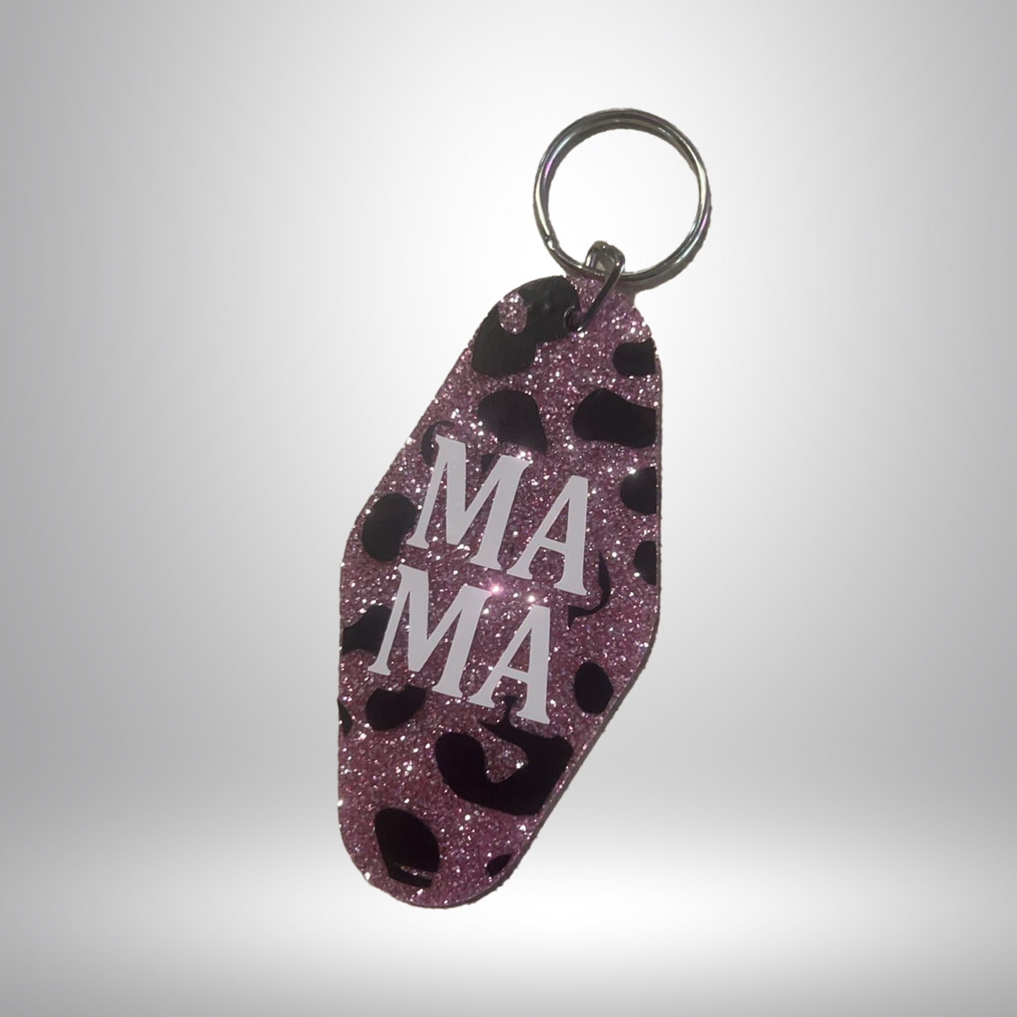 Stacked Mama Keychain