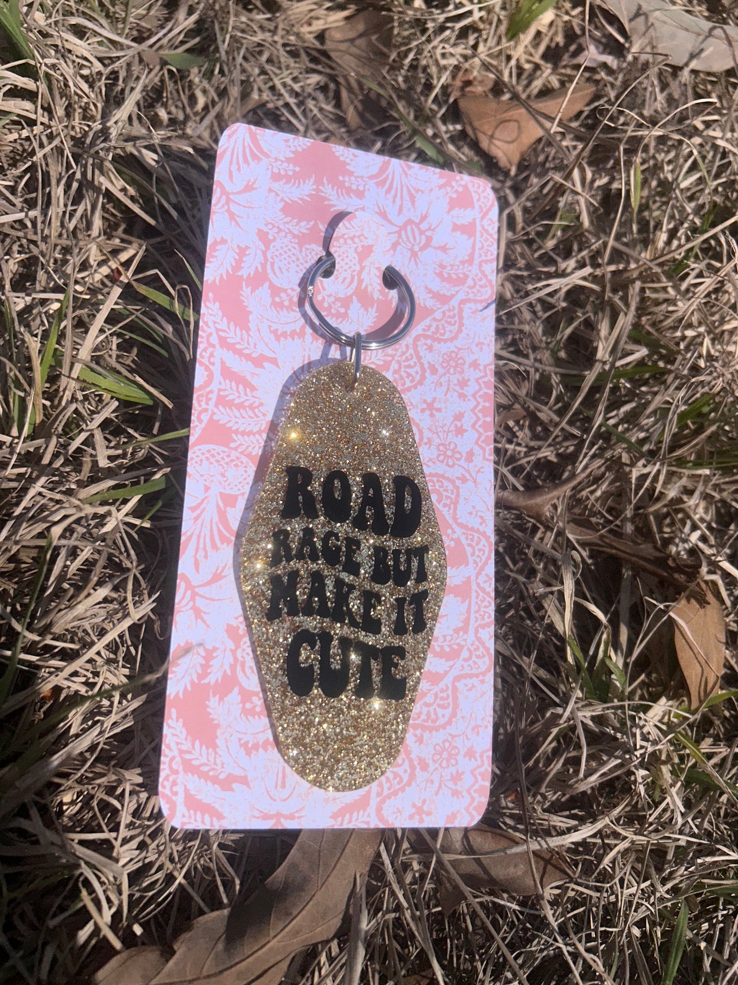 Road Rage But Make It Cute Keychain
