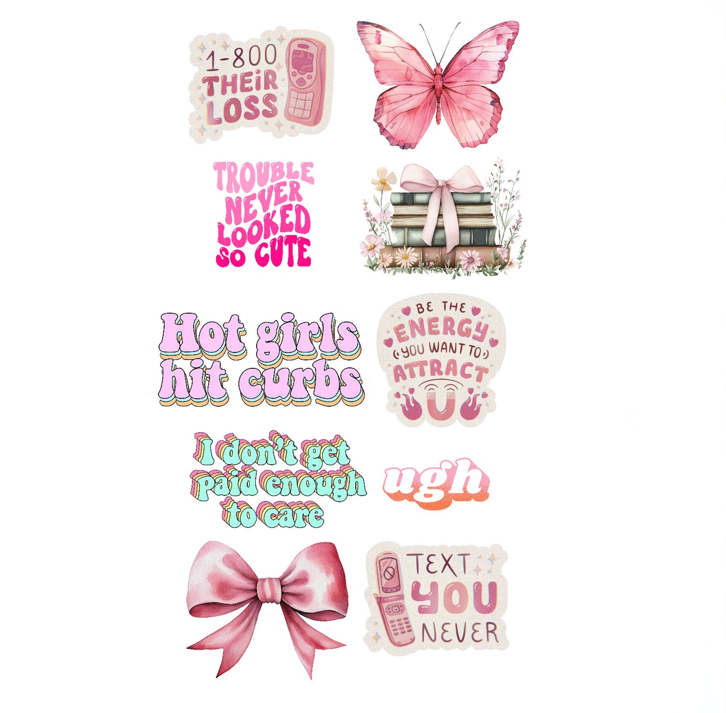 Custom Sticker Sample (8 Pack)