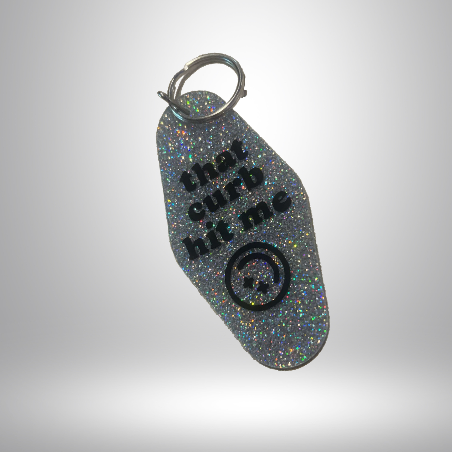 That Curb Hit Me Keychain