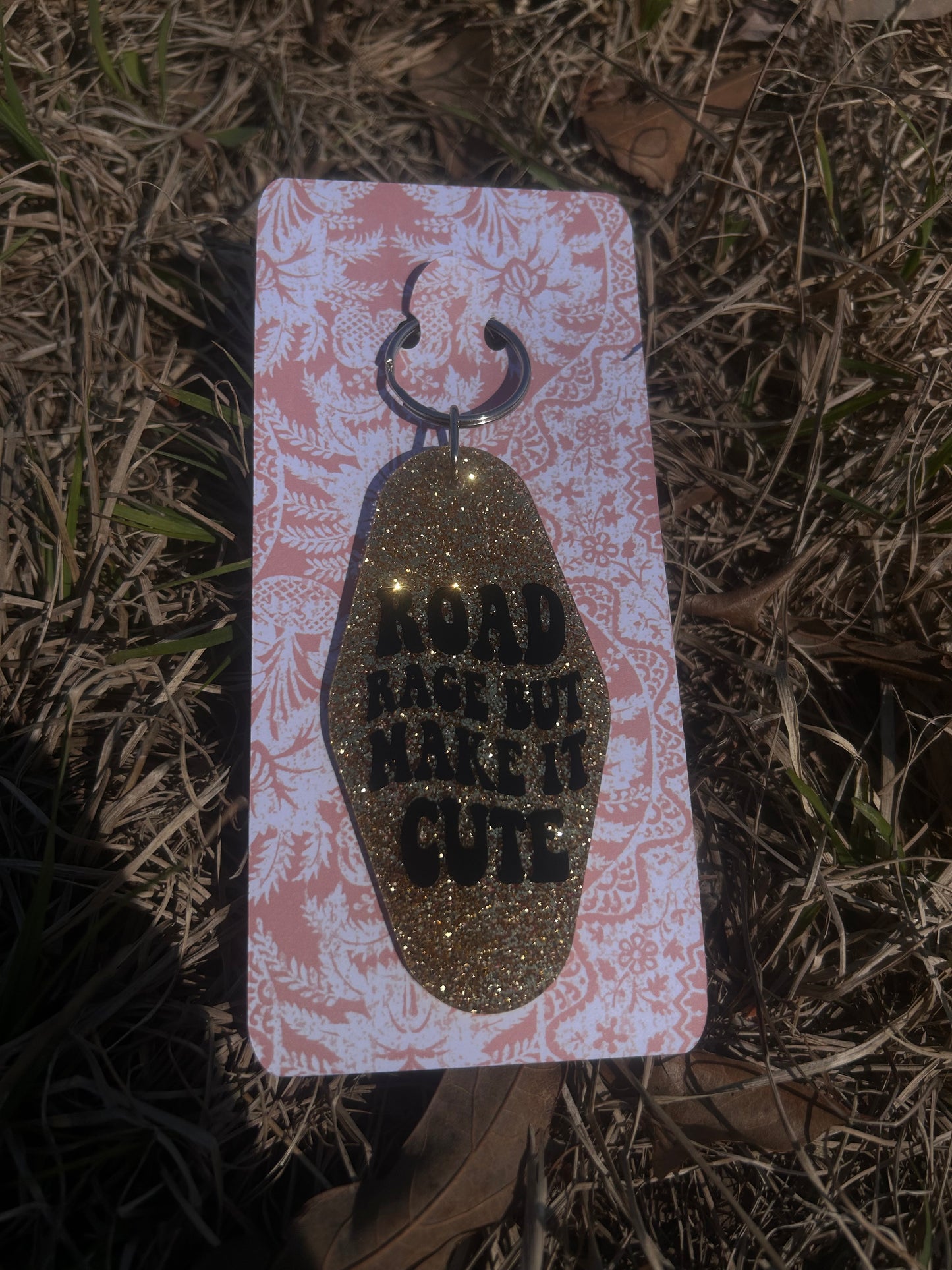 Road Rage But Make It Cute Keychain