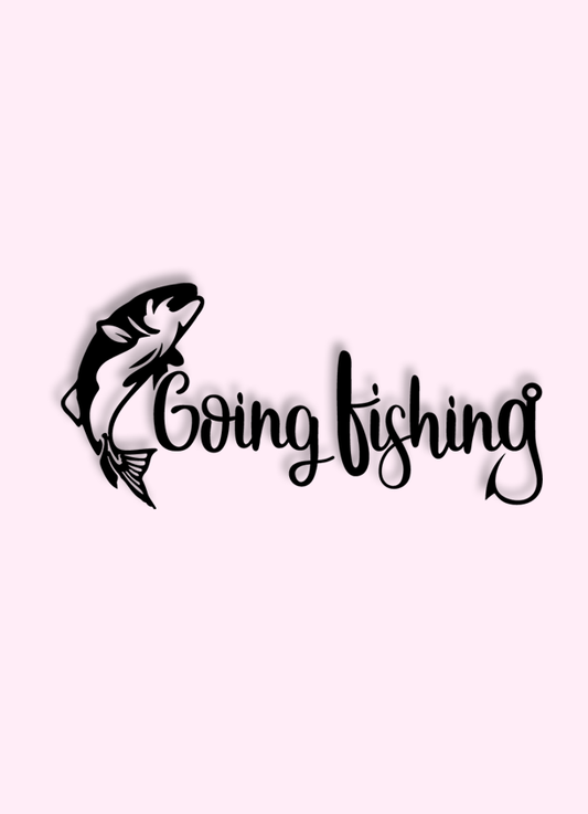 Going Fishing Decal