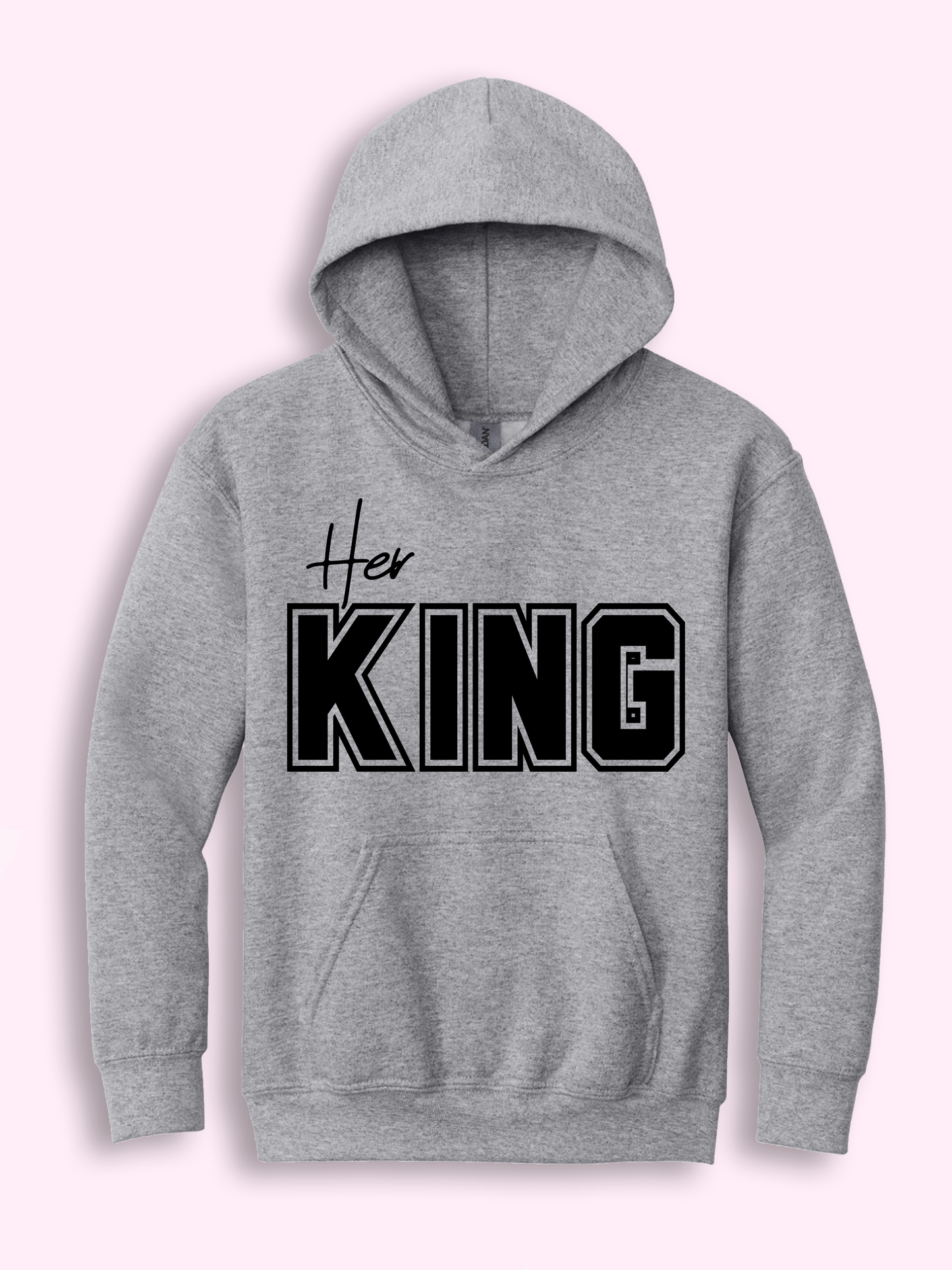 His queen/Her King Hoodie