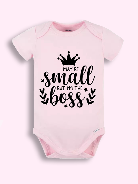 Small Boss Onesie