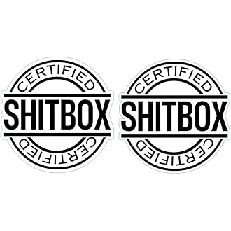 Certified Shit Box Decal