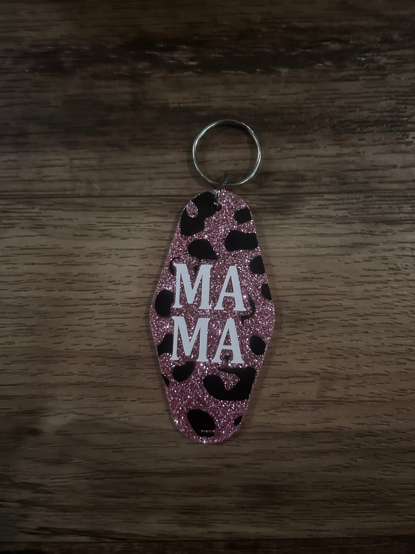 Stacked Mama Keychain (FM)