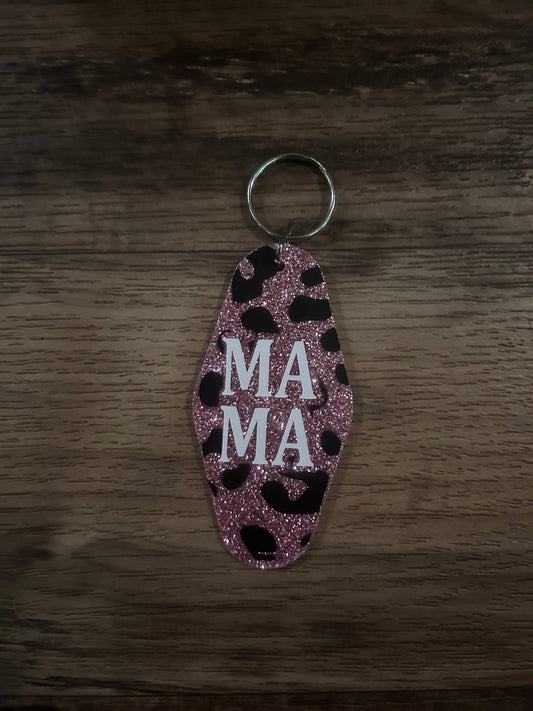 Stacked Mama Keychain (FM)