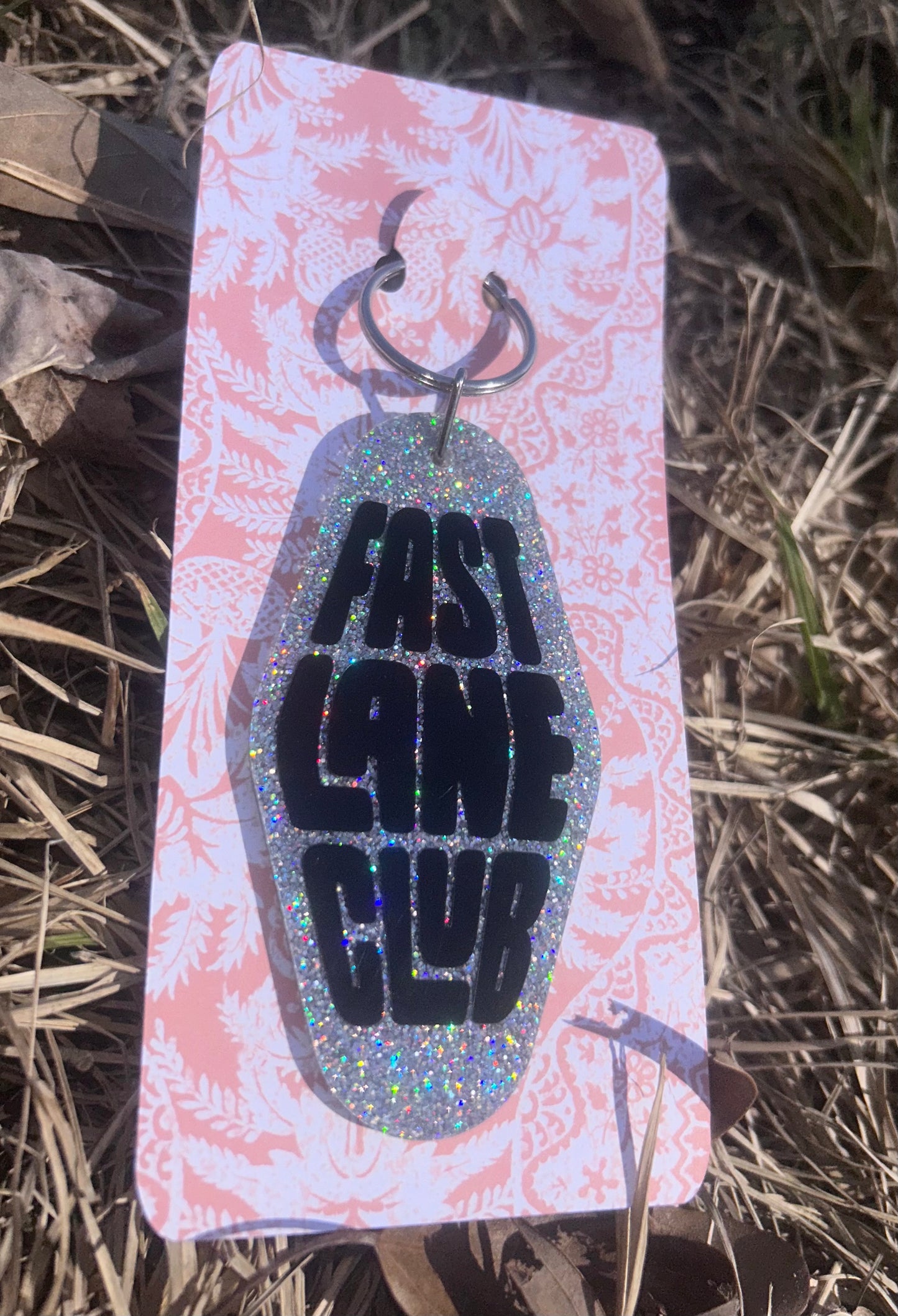 Fast Lane Club Keychain