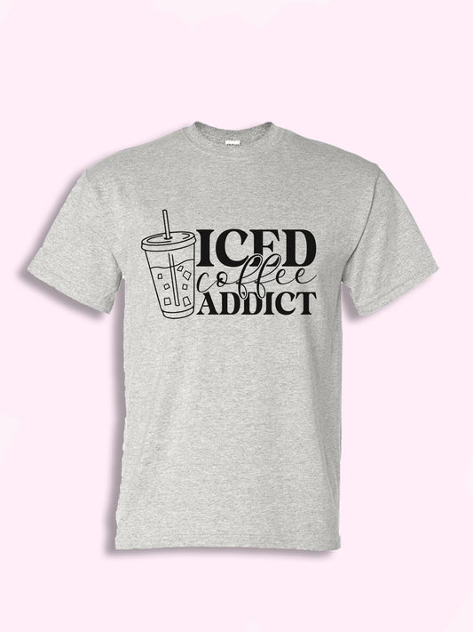 Ice Coffee Addict Tshirt