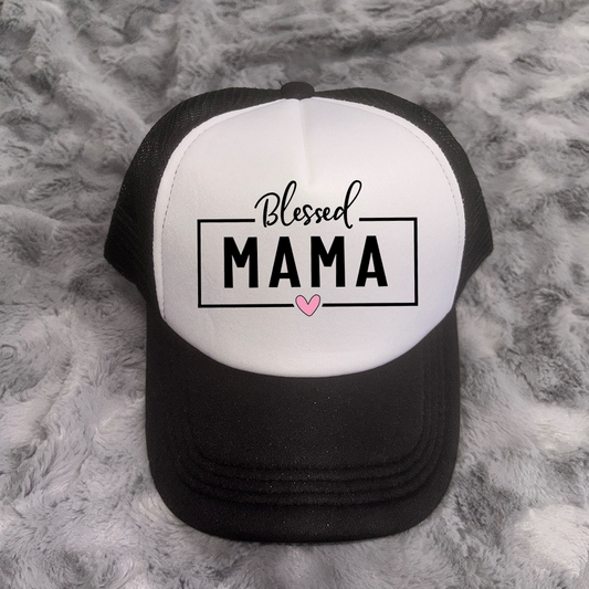 Blessed Mama Trucker Hat