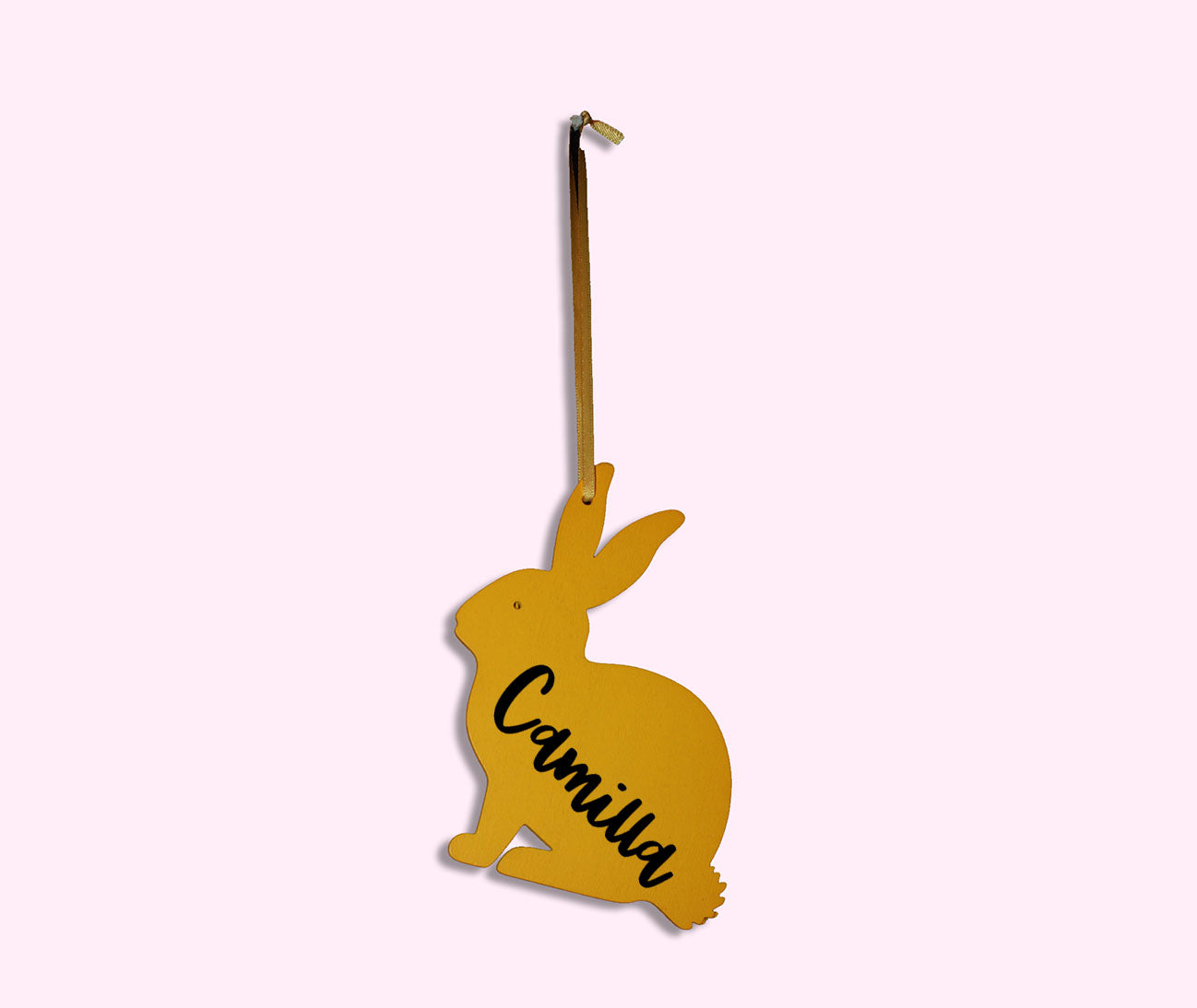 Custom Easter Bunny Name Tag