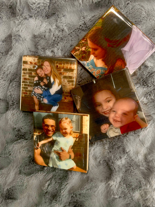 Custom Photo Coasters