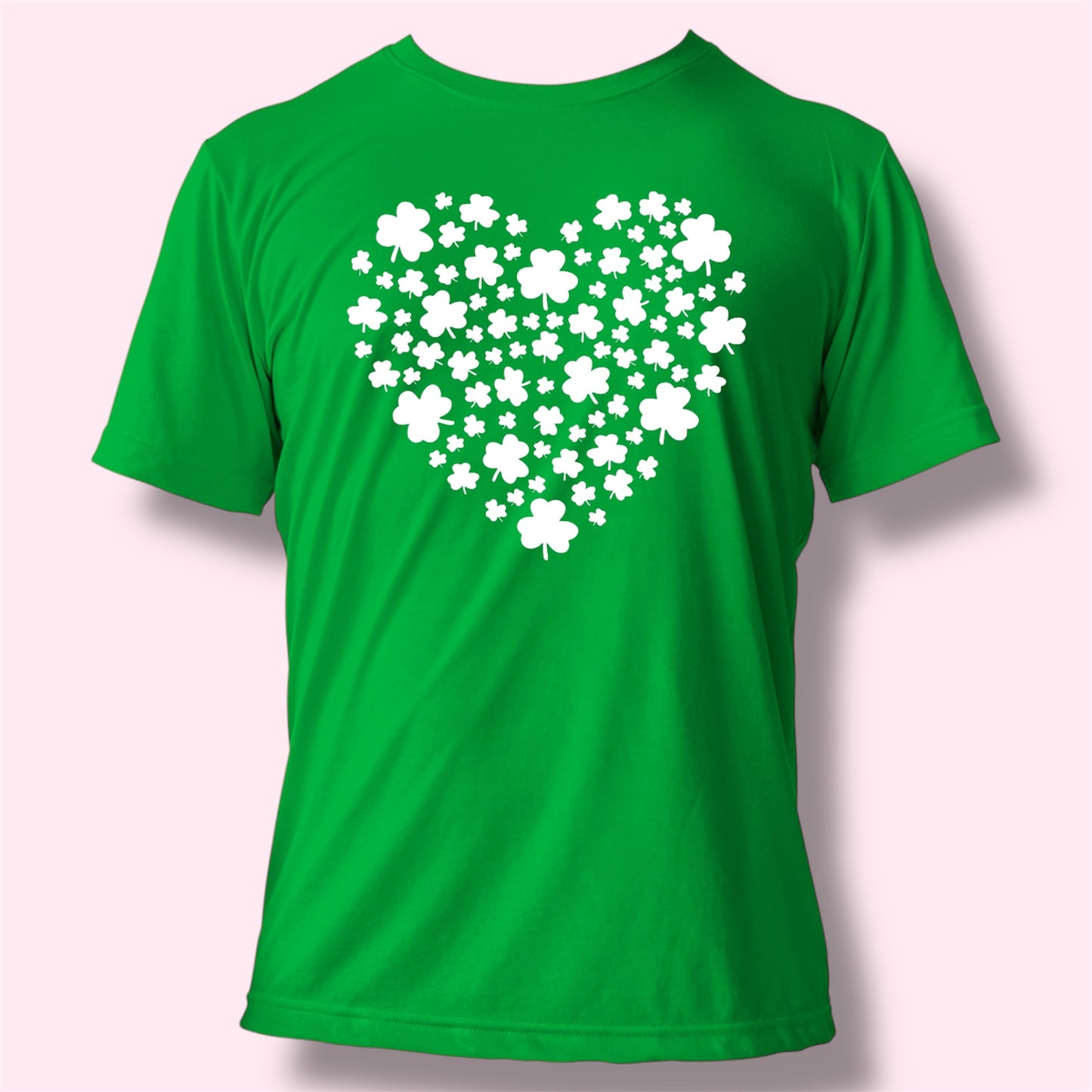 Invert Shamrock Heart Tshirt